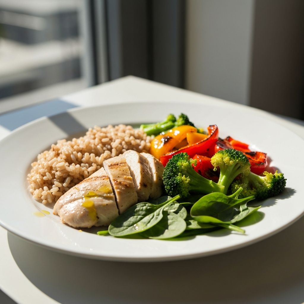 Zdravá strava - vyvážené jídlo